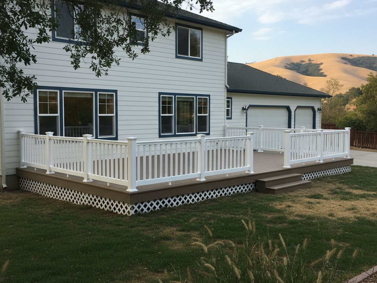 Deck Structural Repair completed by Charis Deck Solutions in Oakdale, CA